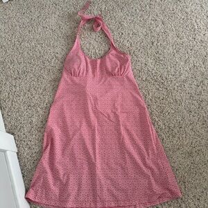 Columbia Omni Shade Halter Dress Moisture Wicking Sz L
